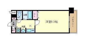 プレサンス京都駅前千都の物件間取画像